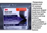 3M Dual Lock Reclosable Fasteners, Heavy Duty Industrial Use, Clear, TB3870, 1" x 10 ft Mated Strip, Indoor/Outdoor Use, Great for Metal, Acrylic, PC, ABS, Powder Coated Paints - Image 6